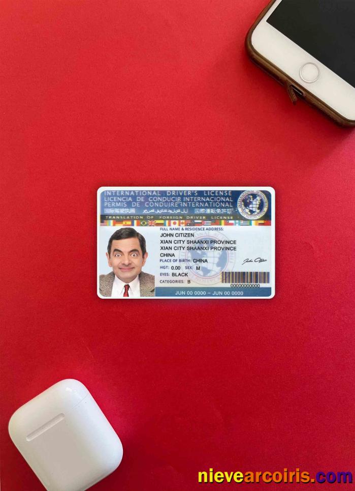 International driving license Version 2  photolook